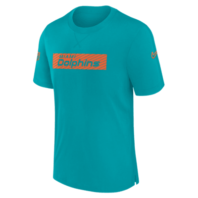 Miami Dolphins Sideline Player Men s Nike Dri FIT NFL T Shirt. Nike